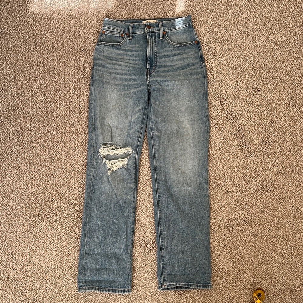 Madewell perfect vintage straight jean